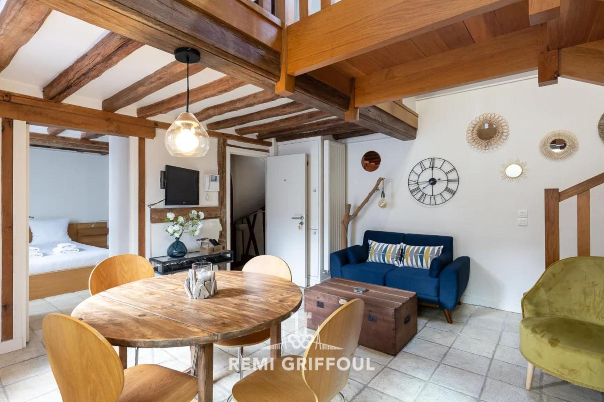 L'Escalier D'H - Duplex 3 In The City Center - Normand Charm - Family Stay Онфлер Екстер'єр фото