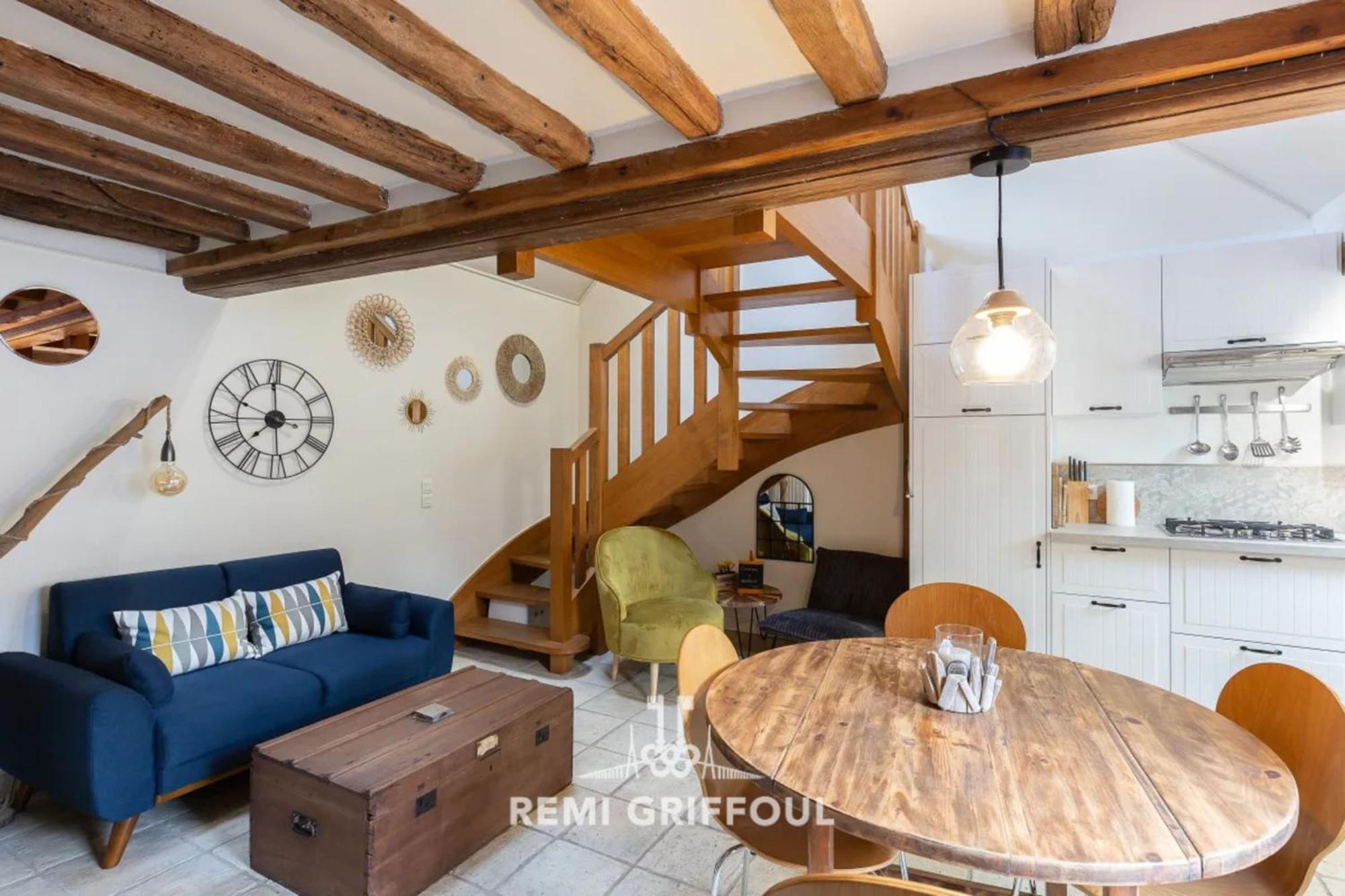 L'Escalier D'H - Duplex 3 In The City Center - Normand Charm - Family Stay Онфлер Екстер'єр фото